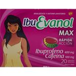 Ibuevanol Max Rápida Acción 20 Cápsulas Blandas #1