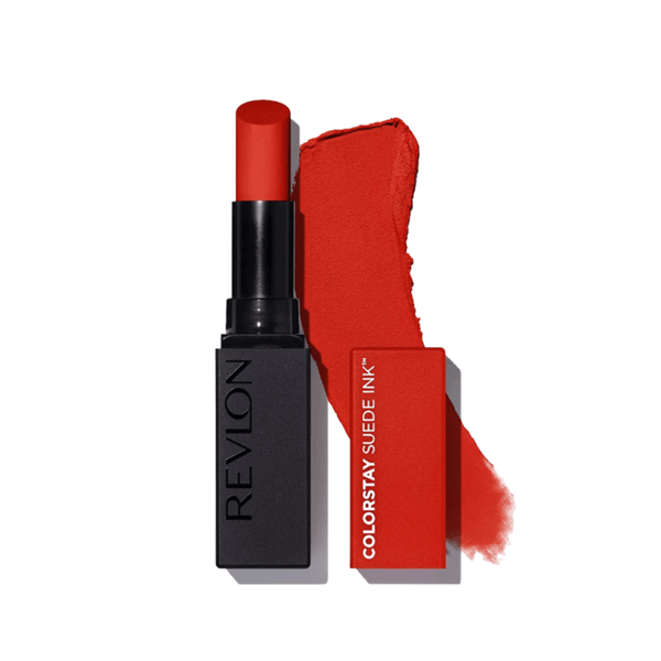 Lápiz Labial Revlon Colorstay Suede Ink Spit Fire