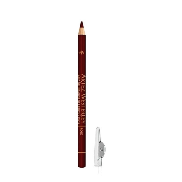 Artez Westerley Lápiz Delineador de Ojos Con Sacapuntas Color Rojo #1