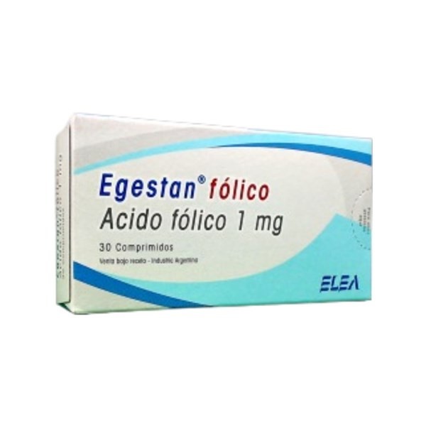 Elea Egestan Folico 1 Mg x 30 Comp #1