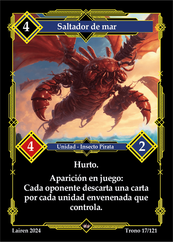 017 Saltador De Mar 1ra Edicion - Coste 4