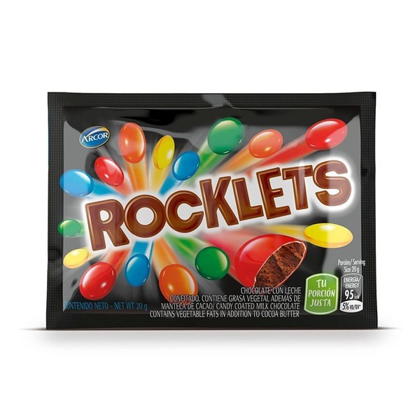 Confites Rocklet´s Chocolate