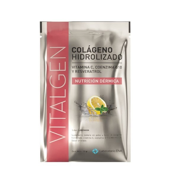 Ena Vitalgen Colageno Hidrolizado Sobre Sabor Limonada