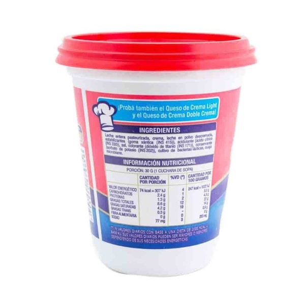 Queso Crema La Paulina Tradicional 290 Gr alt