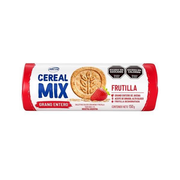 Cereal Mix Galletitas Dulces Careal Mix Sabor Frutilla 150 grs #1