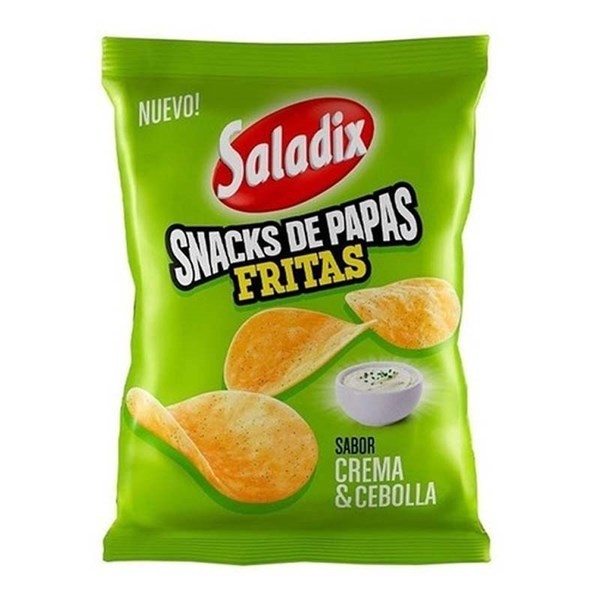 Papas Fritas Saladix Crema Y Cebolla 95 g #1