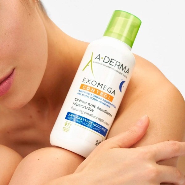 A-Derma Exomega Control Crema de Noche Reparadora 400 ml
