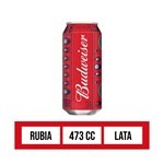 Cerveza Budweiser Música En Lata 473 Cc. #2