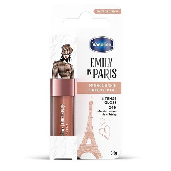 Vaseline Balsamo Labial Lip Oil Emily In Parisian Nude Creme #1