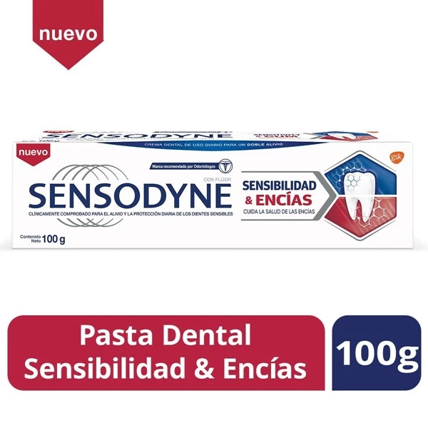 Sensodyne Crema Dental Sensibilidad Y Encías 100 gr
