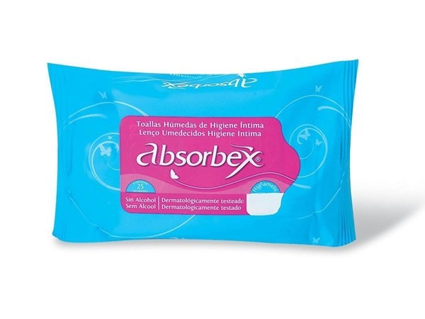 ABSORBEX Toallas Higiene Intima | 25 unidades
