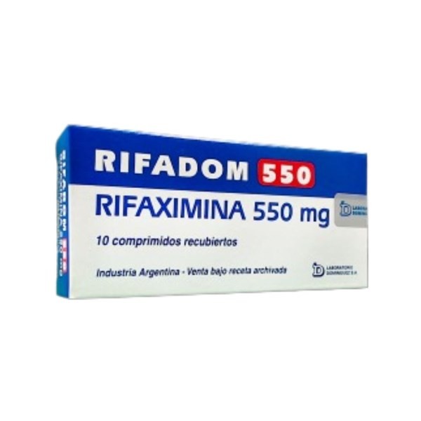 Dominguez Rifadom 550 Mg Rifaximina x 10 Comp #1