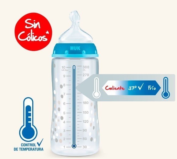 Nuk First Choice Mamadera Con Control de Temperatura 150 ml #1