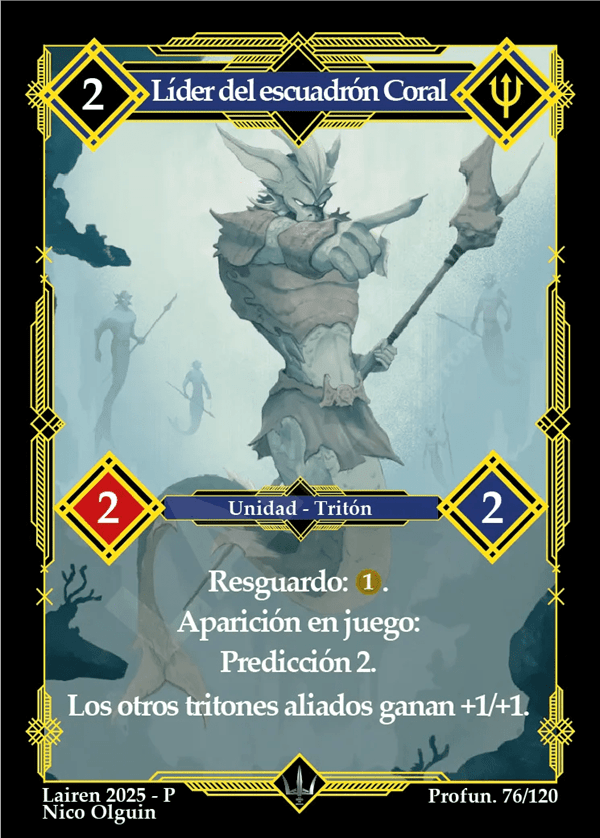 076 Lider Del Escuadron Coral - Coste 2