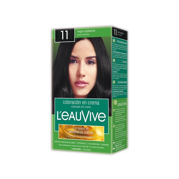 Coloración Leau Vive Kit N 11 negro Azabache x 1 uni #1