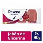 Jabón en Barra Rexona de Glicerina Granada x 3 un x 90 g #1