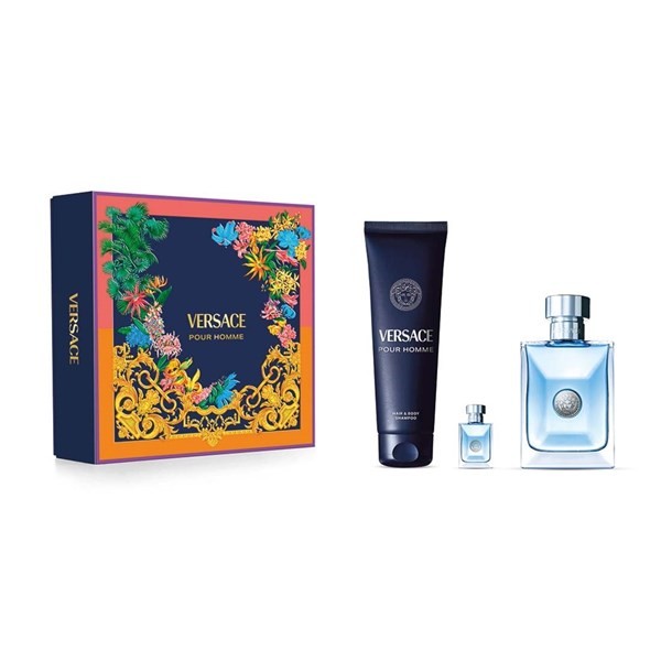 Versace Pour Homme Edt 100 ml + Hair and Body Shampoo + Minitalla #1
