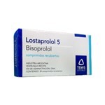 Temis Lostaló Lostaprolol 5 Mg Bisoprolol x 30 Comp Recubiertos #1