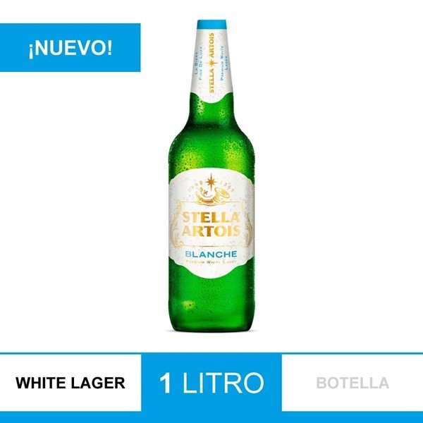 Cerveza Stella Artois Blanche Retornable 975 Cc #1