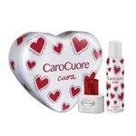 Caro Cuore Set Cuore Edt 60 ml + Desodorante 123 ml en Lata Corazón Edición Especial Tamaño 3 Unid #1