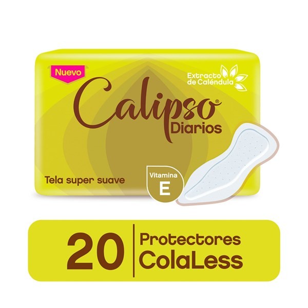 Protector Diario Calipso Colaless Con Calendula 20 Uni #1