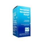 Laboratorios Richet Meropenem Richet 1 g Meropenem x 1 Iny. Ampolla #1