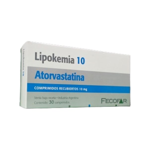 Fecofar Lipokemia Atorvastatín 10 Mg x 30 Comp #1
