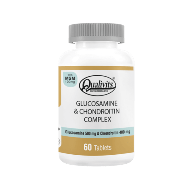 QUALIVITS GLUCOSAMINE & CHONDROITIN X60 TABLETAS #1