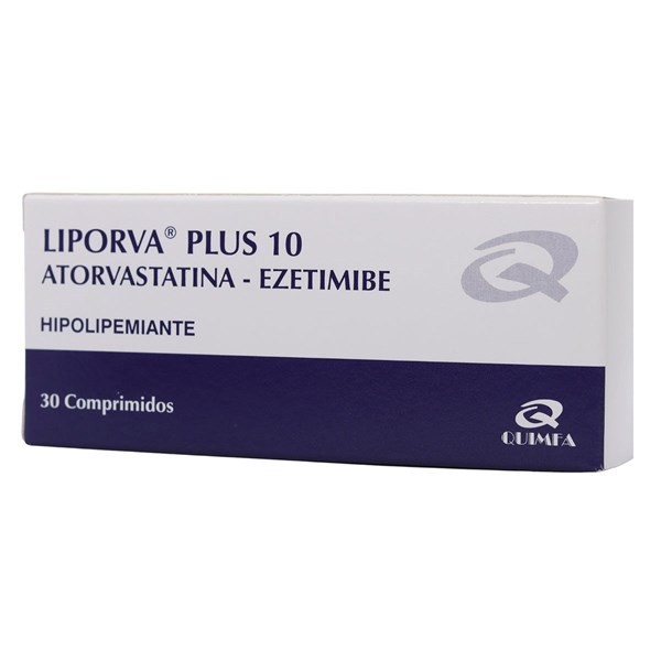 LIPORVA PLUS 10MG X30 COMPRIMIDOS #1