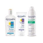 Dermaglos Kit Solar Fps 50 + Hidratación Inmediata Tamaño 3 Unid #1