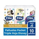 Pañuelos Descartables Elite Disney x 6 10 uni #1