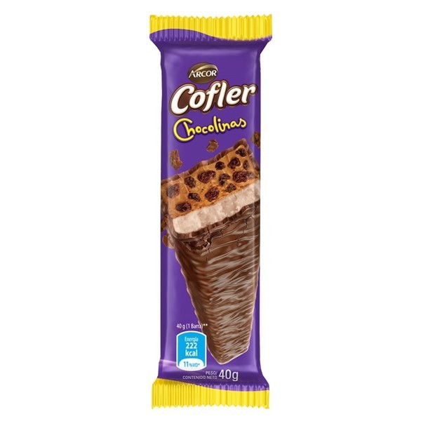 Barra de Chocolate Cofler Chocolina x 40 g #1