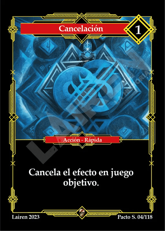 04 Cancelacion 1ra Edicion - Coste 1 #1