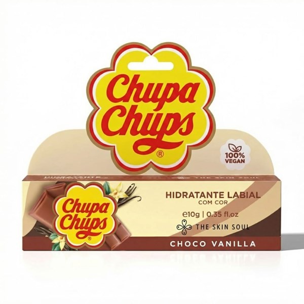 Bálsamo Labial Chupa Chups Choco-Vainilla x 10 g alt
