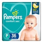 Pañales Pampers Confort Sec  P 36 U #1