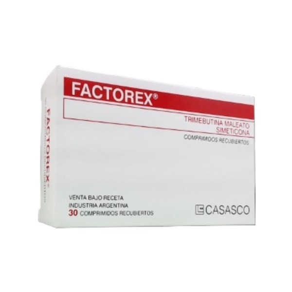 Casasco Factorex Trimebutina + Simeticona x 30 Comp #1