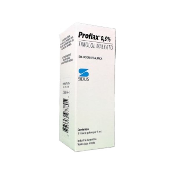 Sidus Proflax Timolol Maleato 0.50% Gotas Oftalmologicas x 5 ml #1