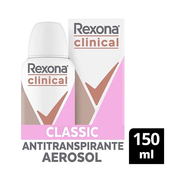 Antitranspirante En Aerosol Rexona Clinical Classic 3x 150 Cc. #1