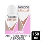 Antitranspirante En Aerosol Rexona Clinical Classic 3x 150 Cc. #1