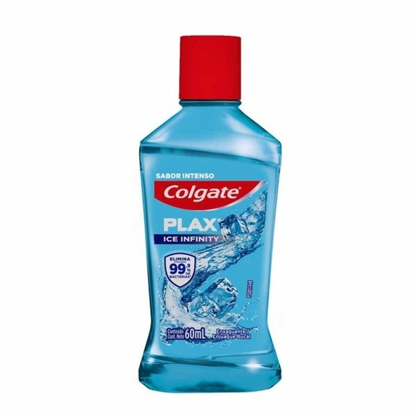 Colgate Plax Enjuague Bucal Total 12 clean Mint 60 ml alt