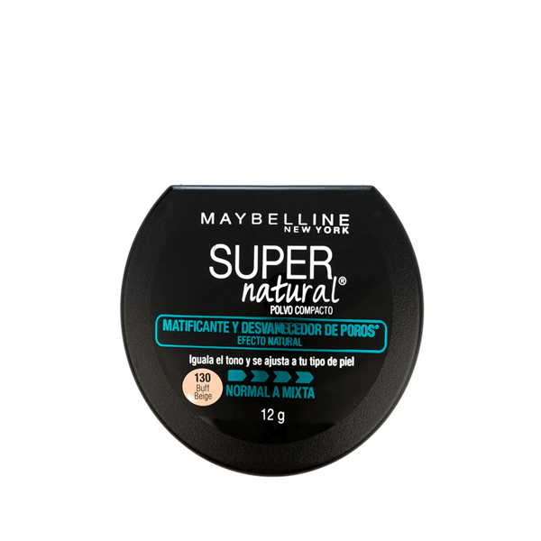 Maquillaje en polvo Fit Me Hidratante Maybelline Natural #1