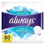 Protectores Diarios Respirables (80 Unidades) #3