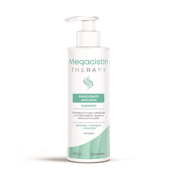 Shampoo Megacistin Therapy Energizante Anticaída 240 ml #1