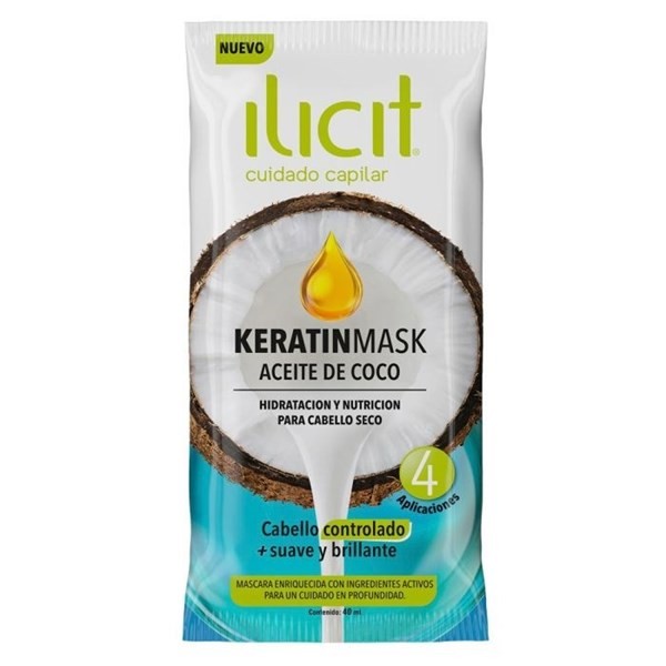 Mascarilla Capilar Ilicit Keratin Mask Coco | 40 Ml #1