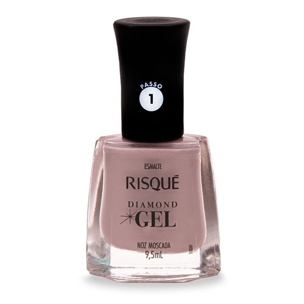 Esmalte Para Uñas Risqué Diamond Gel x 9,5 ml Noz Moscada alt