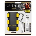 Unhex Estuche Adventure Cortauñas Pequeño + Cortauñas Grande + Mosqueton #4