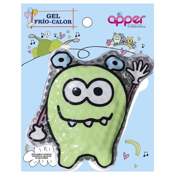 Apper Gel Frio Calor Para Niños Monster #1