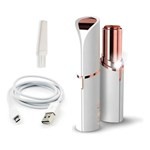 Flawless Lápiz Labial Depilador Facial Portátil, Color Blanco, Usb #1