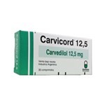 Geminis Farmacia Carvicord Carvedilol 12.5 Mg x 30 Comp Birranurados #1