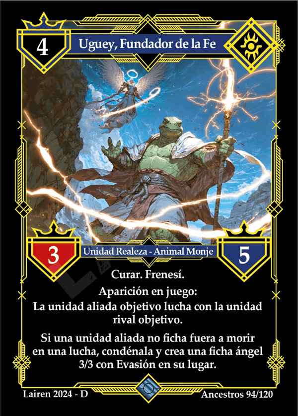 94 Uguey, Fundador De La Fe - Coste 4